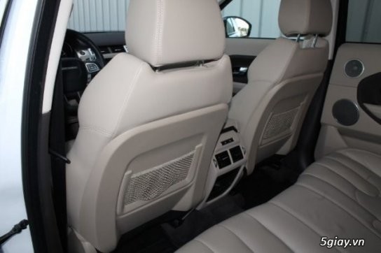 Bán xe Range Rover Evoque 2015 màu Trắng, nội thất Kem