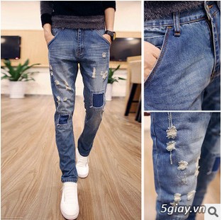 thời trang nam quần Jeans - 6