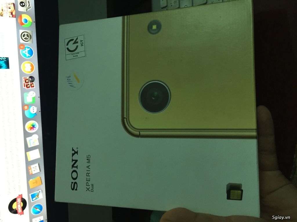 Sony Xperia M5 Gold new hàng CTY - 2