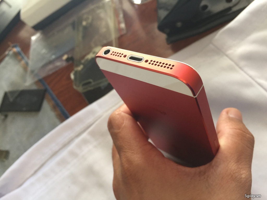 bán iphone 5 màu đỏ mới 99,99% - 5