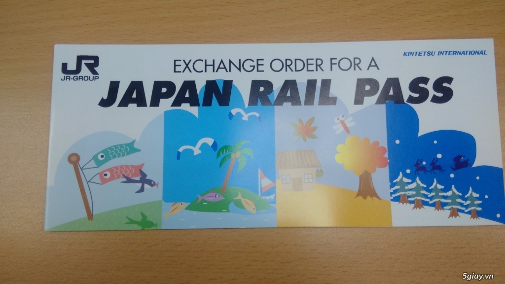 Vé tàu Japan Rail Pass - 3