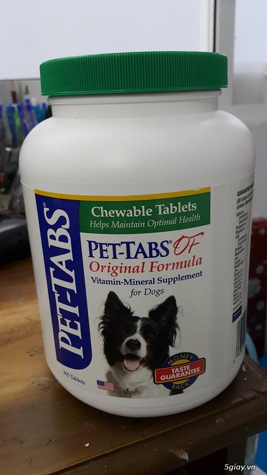 Vitamin cho cún cưng