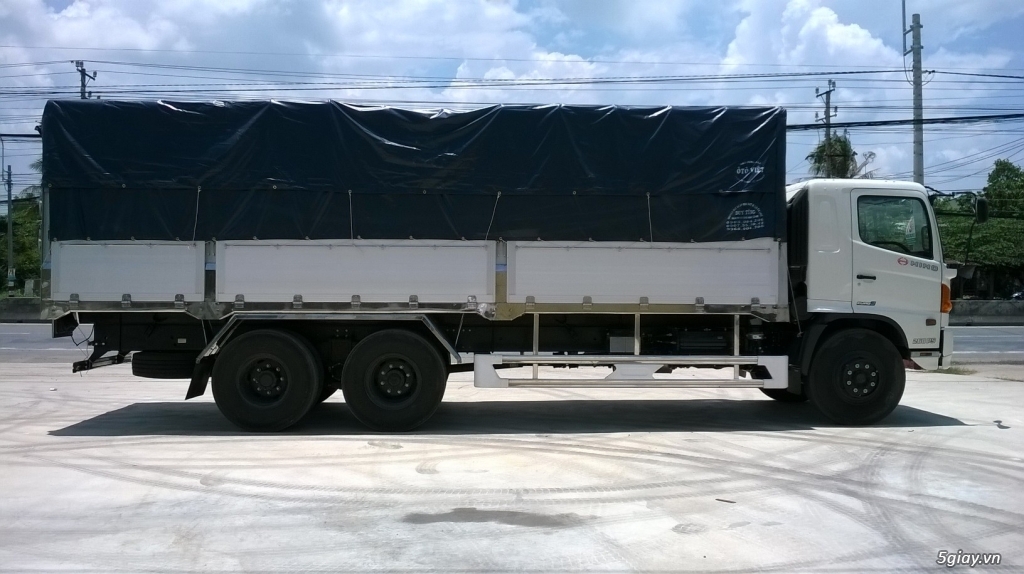 tải hino fl 16t mui bạt mới 2015