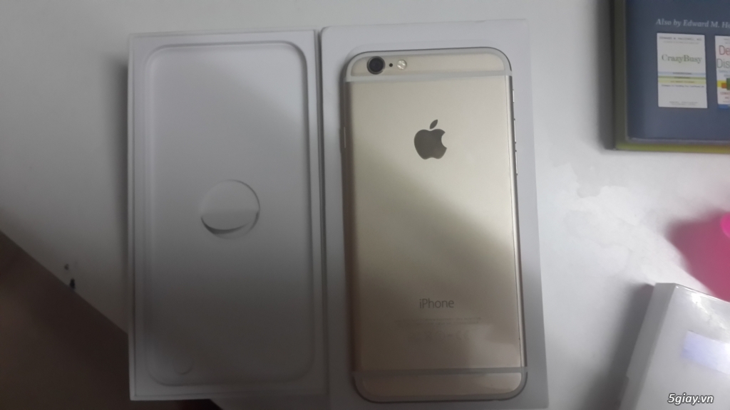 Iphone 6 gold hàng fpt fullbox 99% - 1
