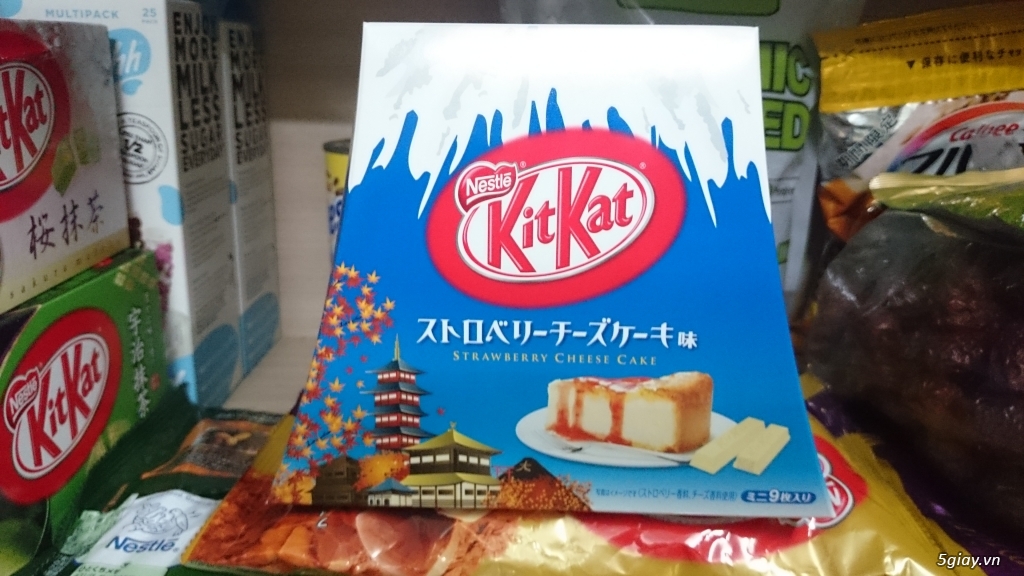 Socolate KitKat Trà Xanh Made In Japan ! - 5