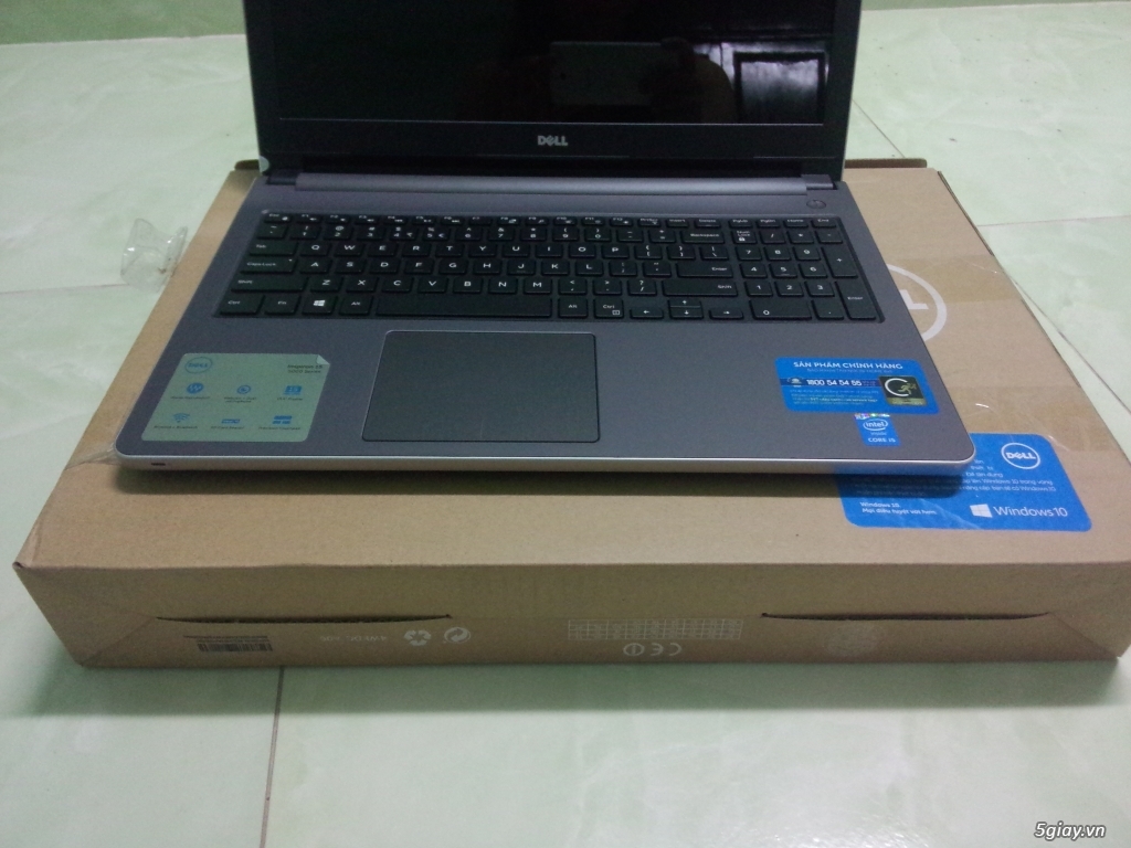 Laptop Dell Inspiron 5558-DPXRD41 (Bạc) 13tr5 nguyên hộp chưa sử dụng - 4