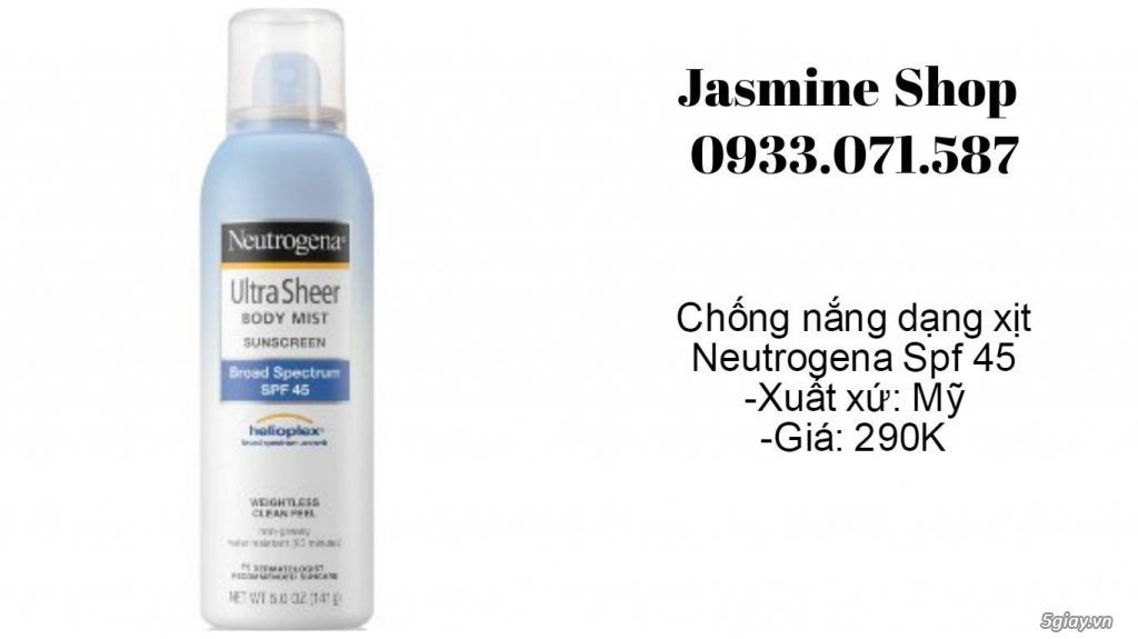 JasmineShop – Mỹ Phẩm xách tay USA - 3