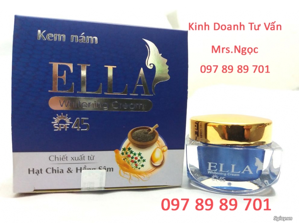 HCM - ELLA CREAM, sản phẩm đến từ Hồng Sâm và Hạt Chia - 13