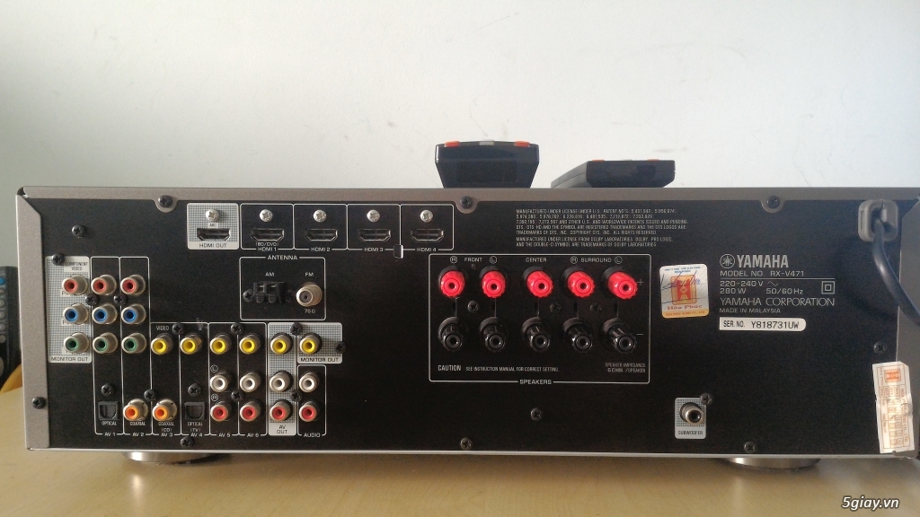 Yamaha AV receiver RXV471 5giay
