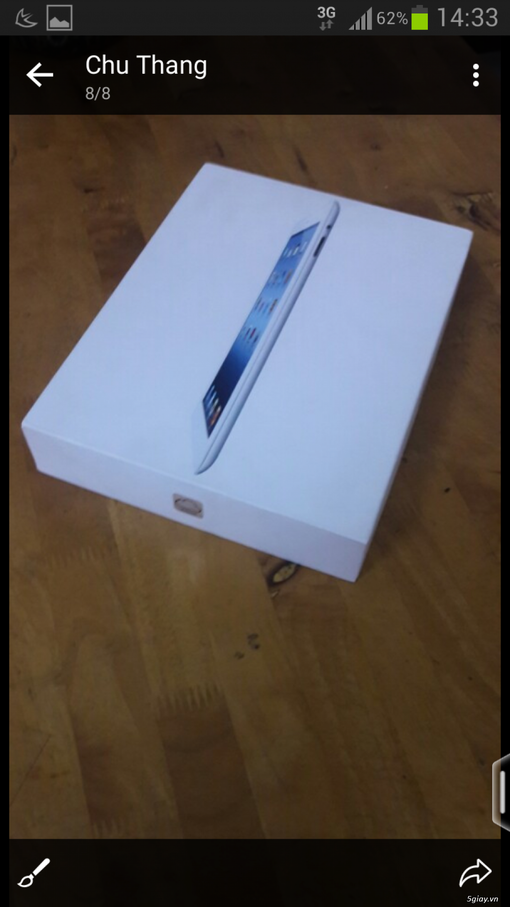 ipad3 32gb wìfi hàng xách tay mới 98% fullbox - 3