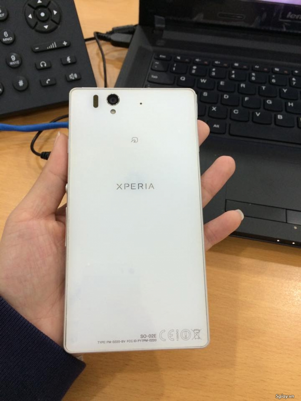 Sony Xperia Z SO-02E Phablet White - hàng Nhật - 1