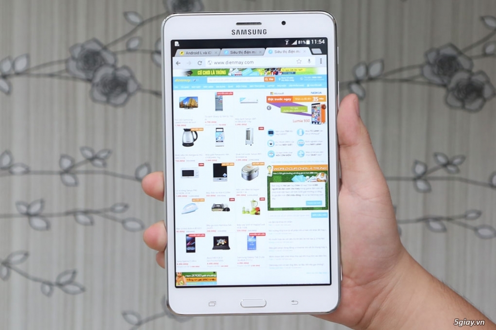Cần bán MTB Samsung Galaxy Tab 4 7.0 (SM-T231), còn BH 10 th, tặng bao da,đảm bảo chính hãng - 1