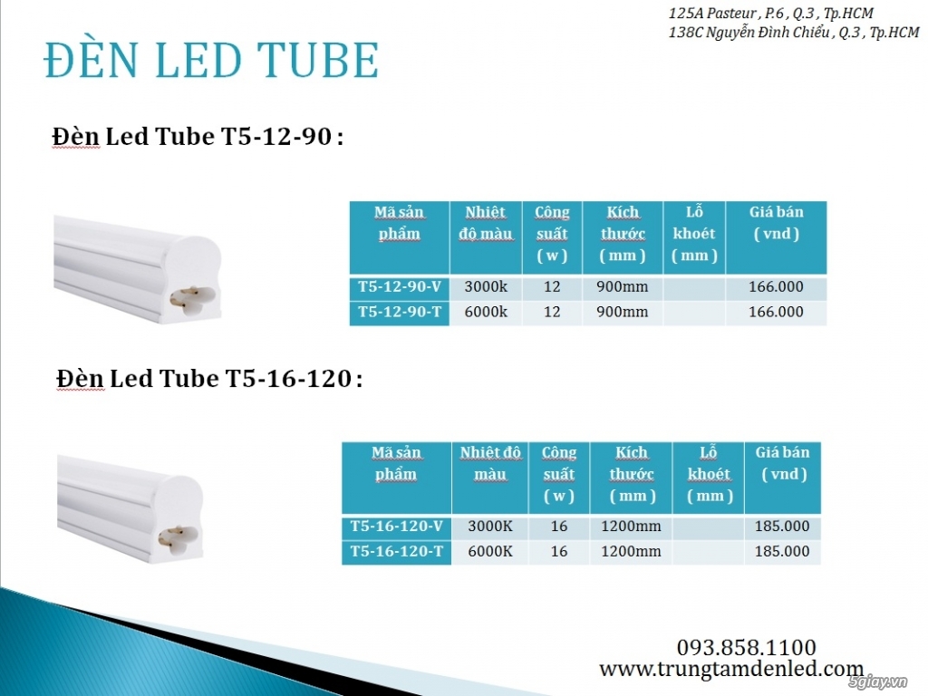Đèn Led Tube - Bulb Siêu Tiết Kiệm - Giá cả phải chăng - Bảo hành 2 năm - 3