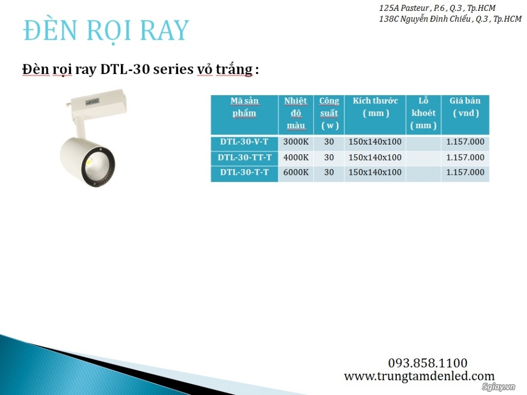 Đèn Led Rọi Ray - Grill Light Siêu Tiết Kiệm - Giá cả phải chăng - Bảo hành 2 năm - 5