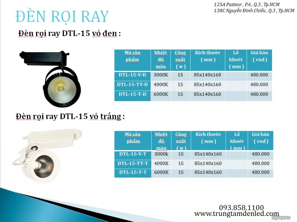 Đèn Led Rọi Ray - Grill Light Siêu Tiết Kiệm - Giá cả phải chăng - Bảo hành 2 năm - 3