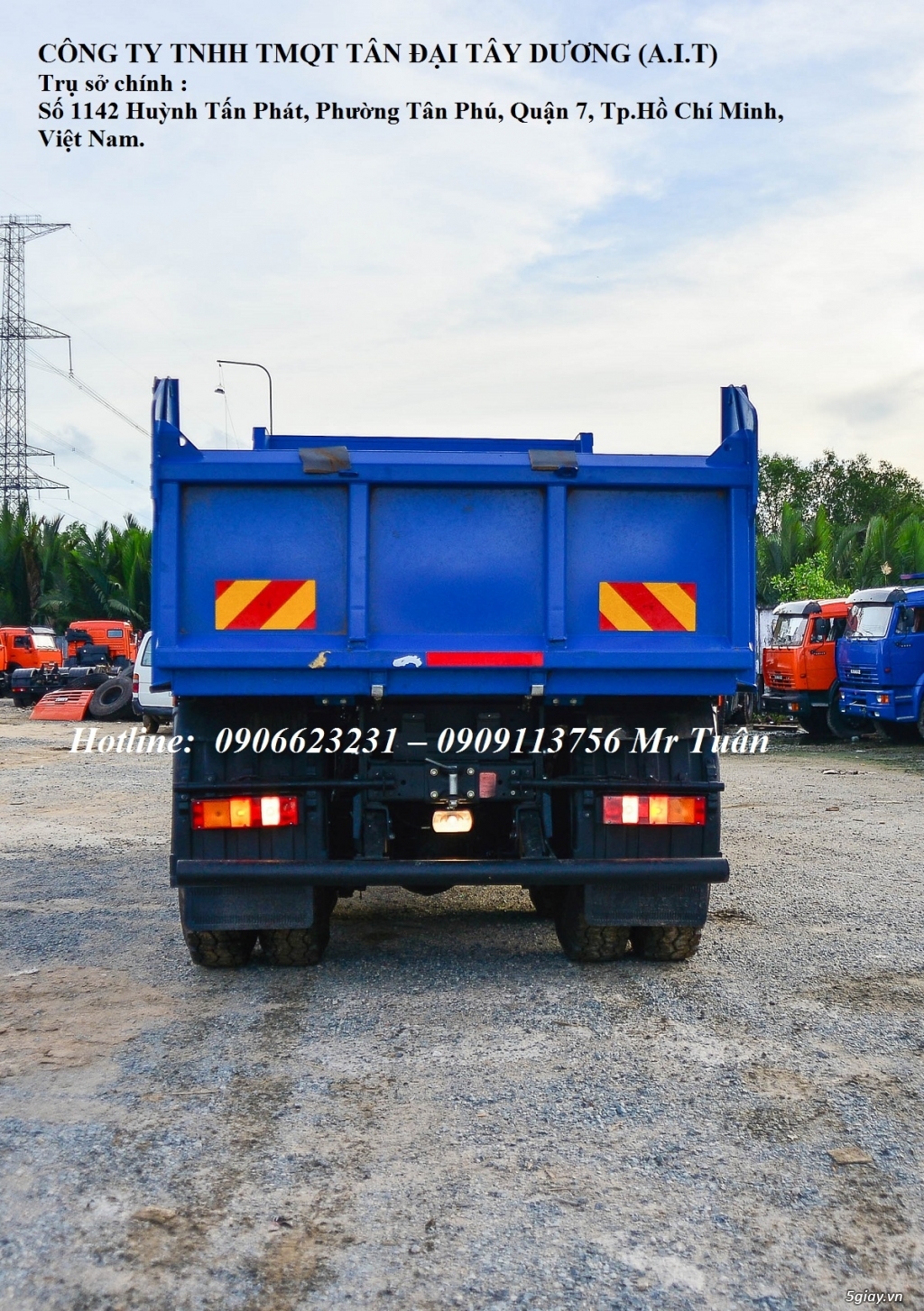 Xe đầu kéo Kamaz 54115 (6x4) 35 tấn