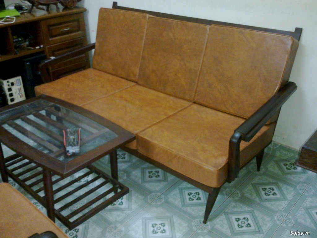 2 bộ salon thẻ gỗ .1 bộ sofa .2 tủ rượu.2 kệ tivi - 7