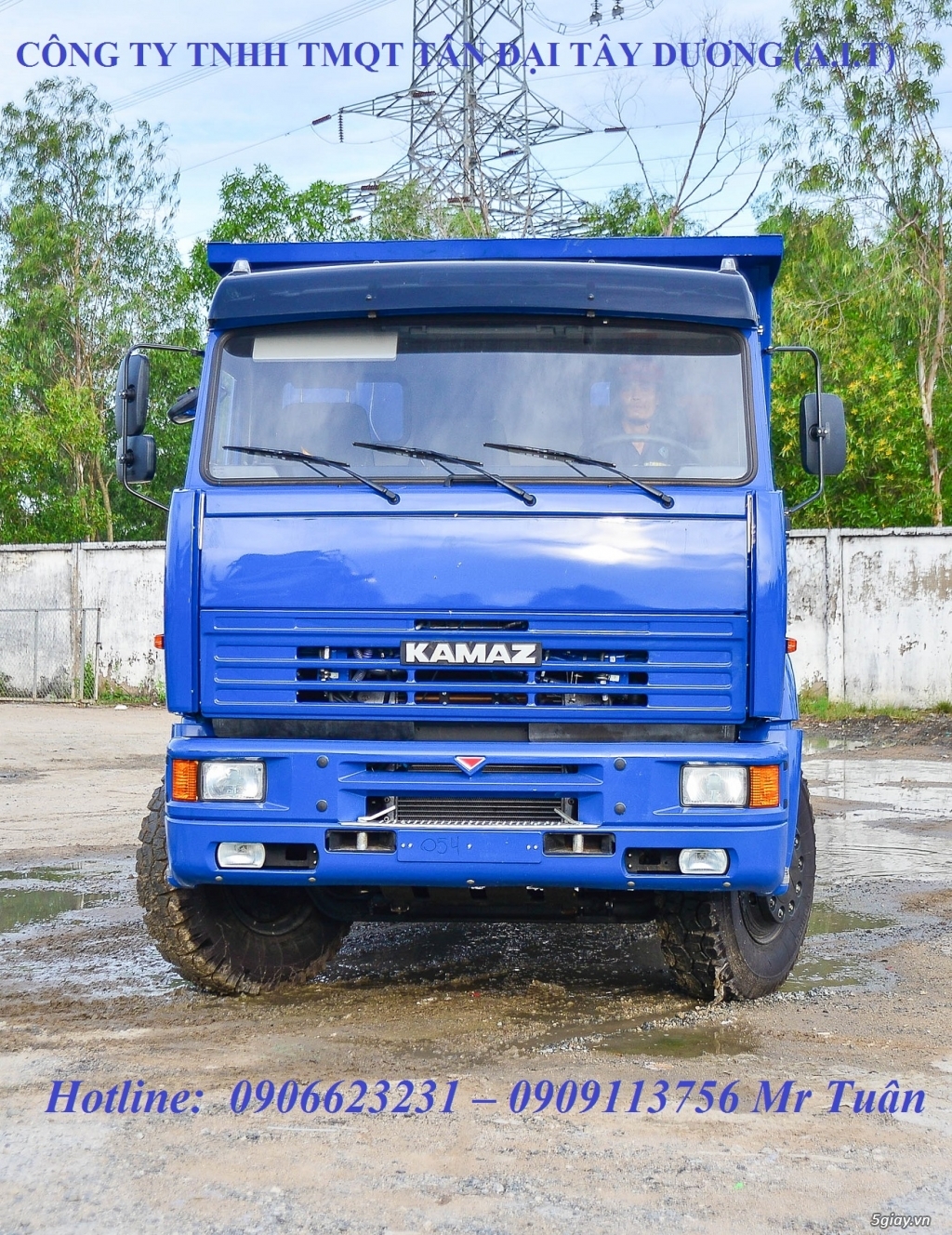 Xe đầu kéo Kamaz 54115 (6x4) 35 tấn - 1