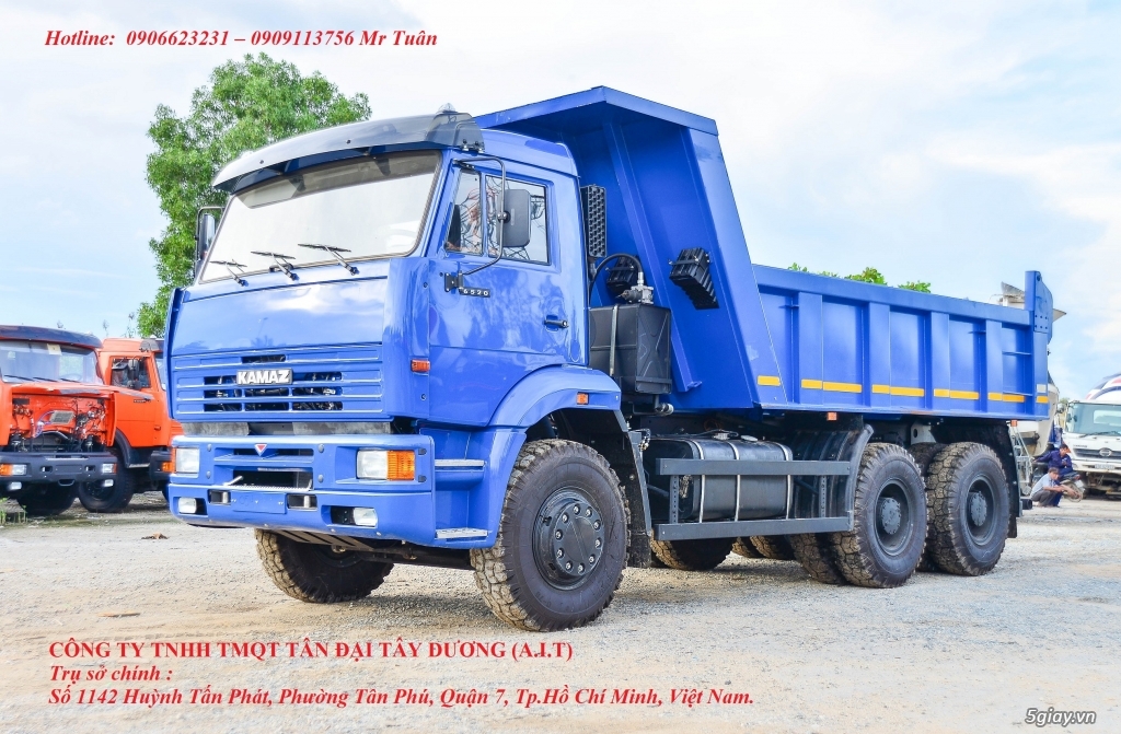 Xe đầu kéo Kamaz 54115 (6x4) 35 tấn - 2