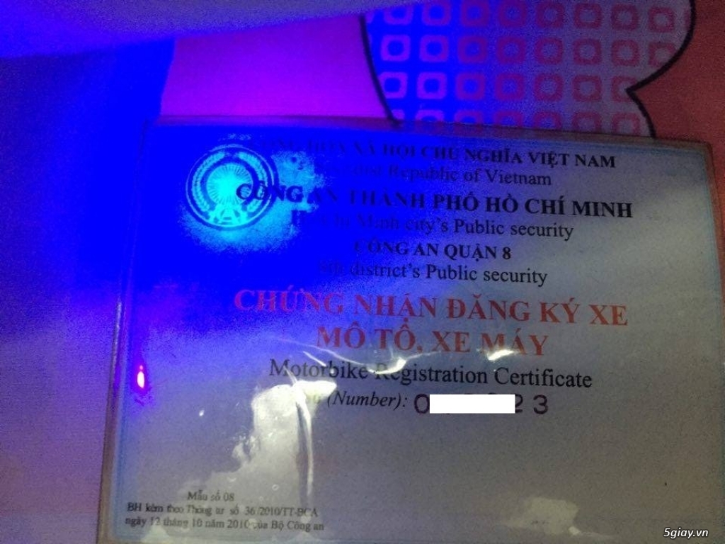 nguyên con xipo 120,6 số đời 99 vô giấy mbc E114 ,bstp 5 số giá >>39tr5 - 5