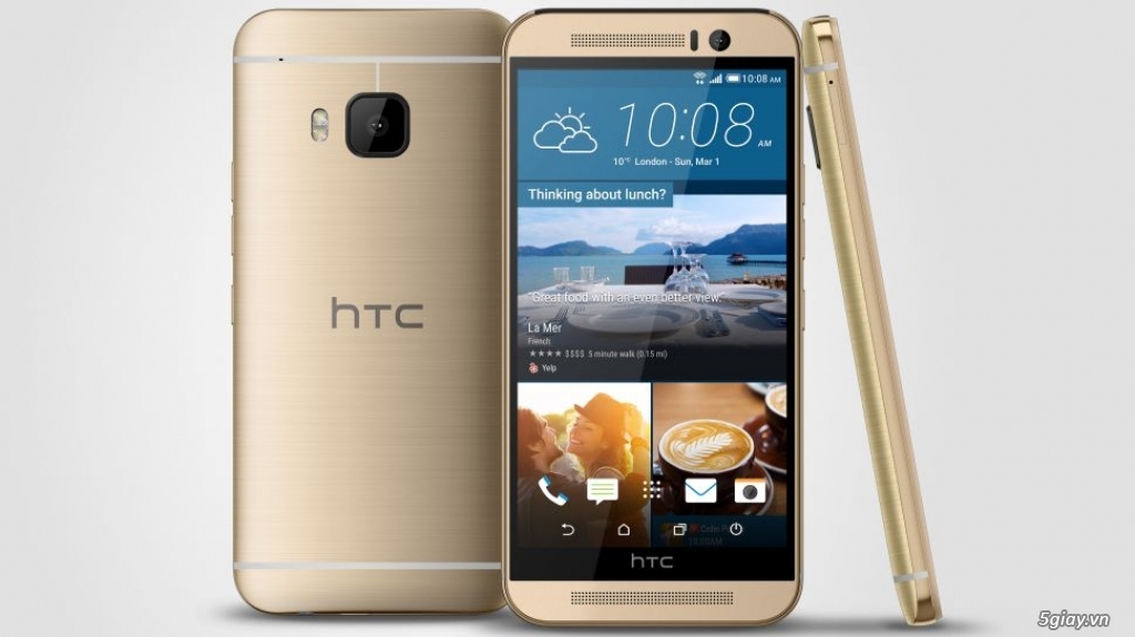 HTC One M9 GOLD new zin fullbox 100% - 1
