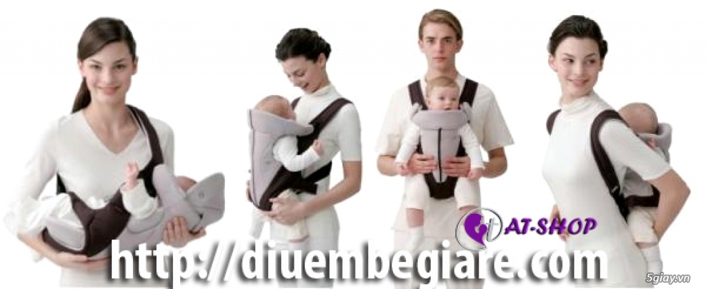 Địu em bé của Nhật, USA, Thụy Điển giá rẻ - Giao hàng miễn phí - 2