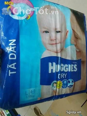 Tả dán Huggies dry L68 - XXL56 dành cho trẻ em
