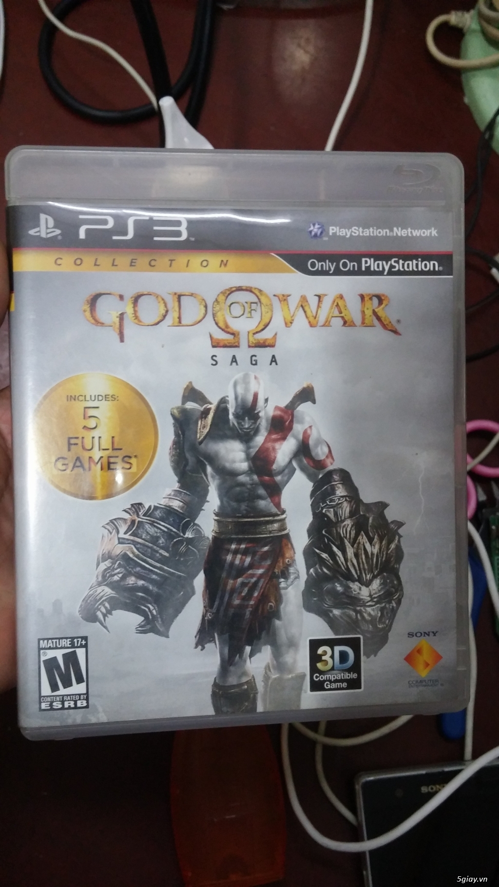 ps3 super slim +2 game GTA5 GOW 250G 98% GIÁ TỐT - 3