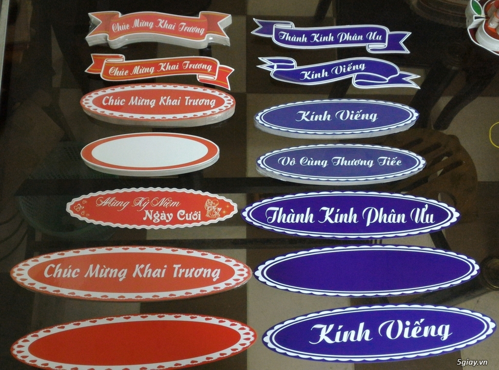 Phụ liệu ngành hoa - Cung cấp nhãn cắm lẳng hoa sỉ và lẻ (Giá rẻ nhất so với thị trường) - 4