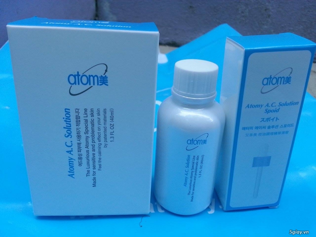 Mỹ phẩm Atomy chính hãng của Hàn Quốc, sản phẩm trị mụn, dưỡng da, 520k, miễn phí ship, 0986.366.864 - 1