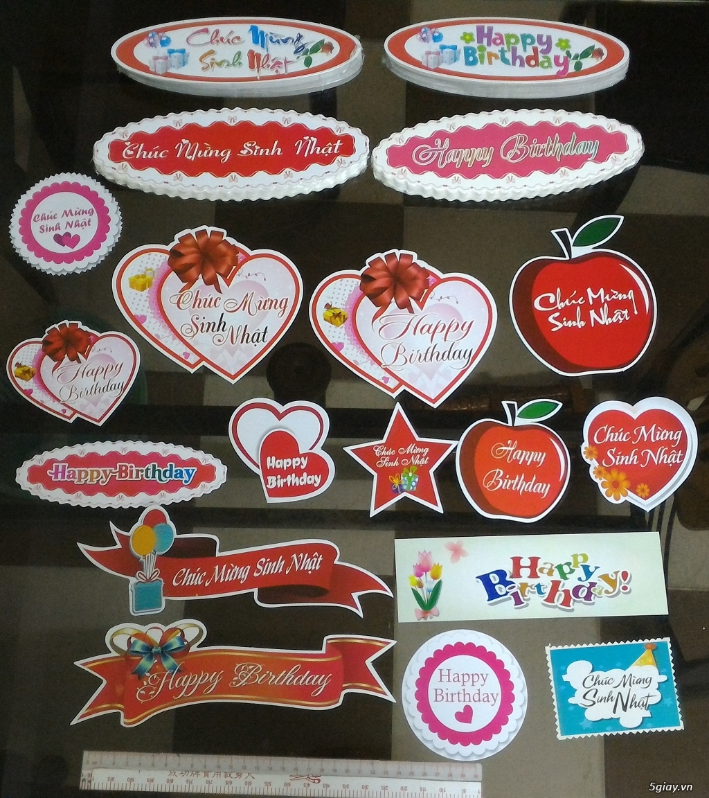 Phụ liệu ngành hoa - Cung cấp nhãn cắm lẳng hoa sỉ và lẻ (Giá rẻ nhất so với thị trường) - 3