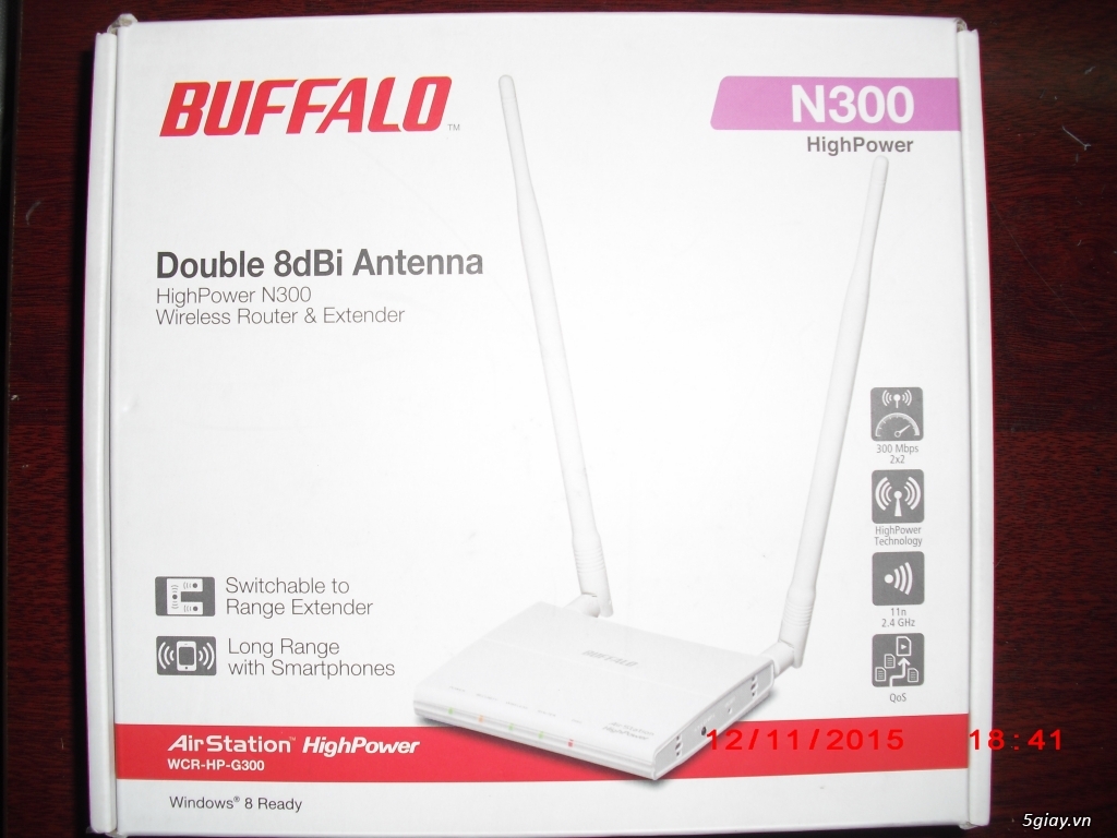 Router wifi buffalo