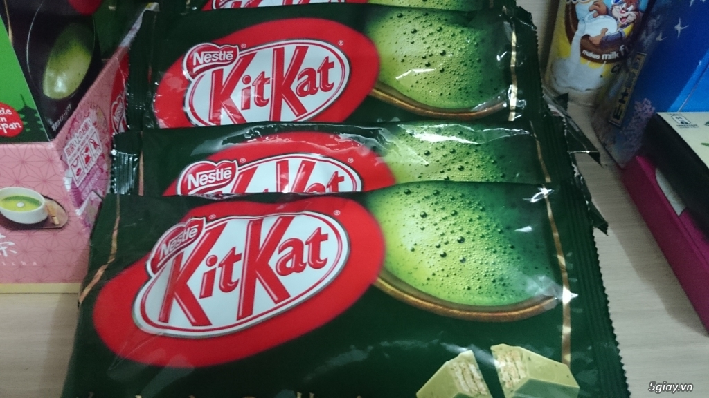Socolate KitKat Trà Xanh Made In Japan ! - 1