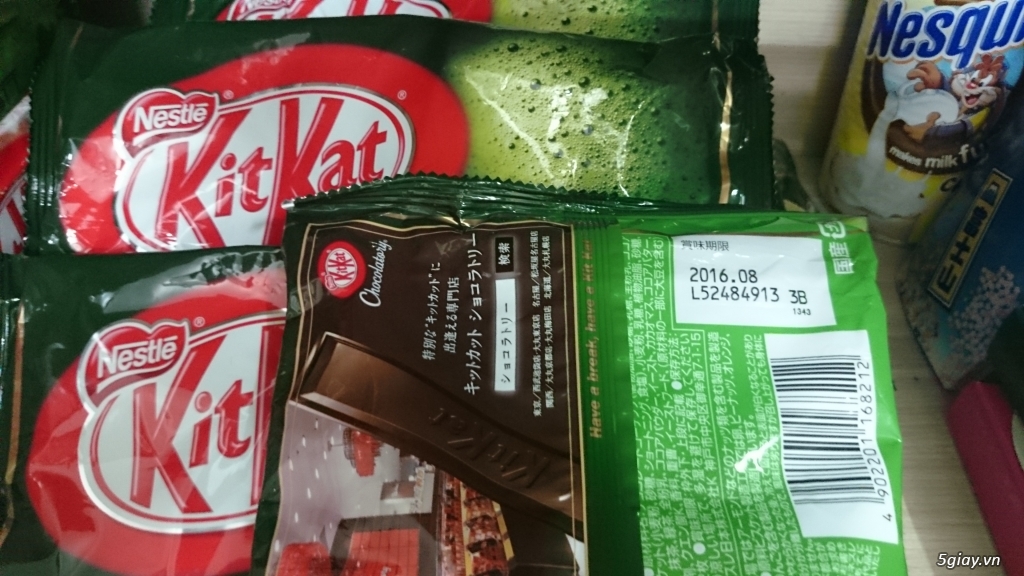 Socolate KitKat Trà Xanh Made In Japan ! - 2