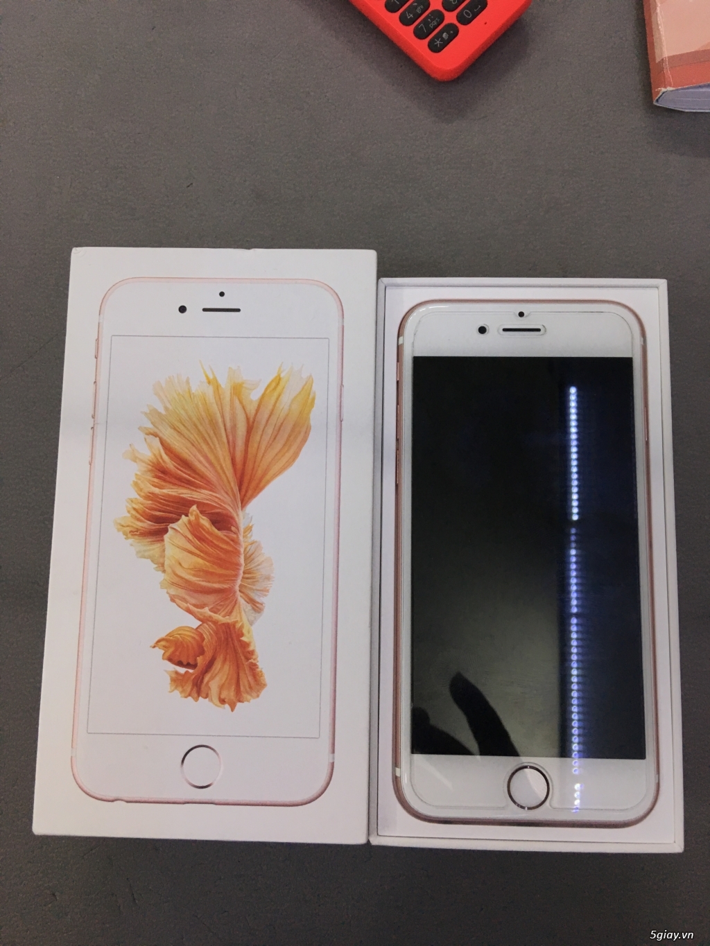 iPhone 6S 128Gb Rose Gold, new 99% - 1