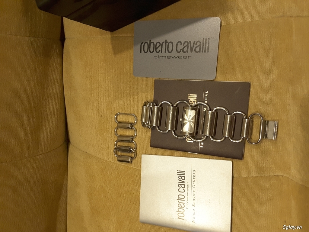 bán đồng hồ Roberto cavalli made in italy chính hãng fullbox, hàng độc ko đụng hàng - 2