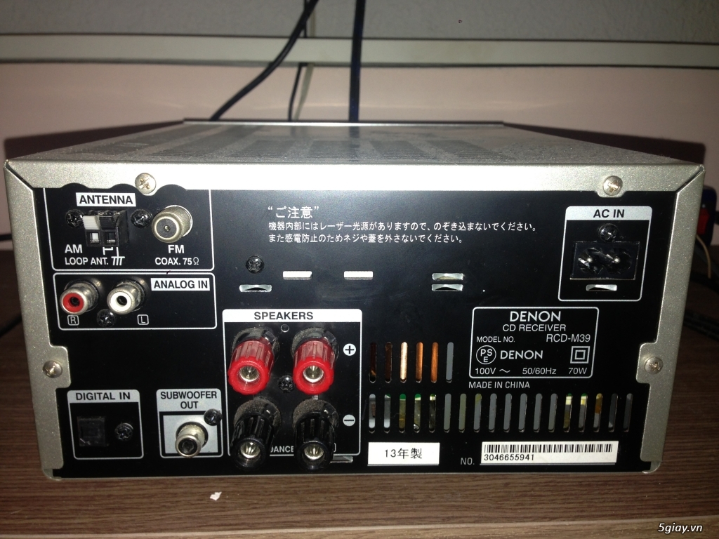 DENON M39,sub Polk audio psw10blk,Fullbox - 1