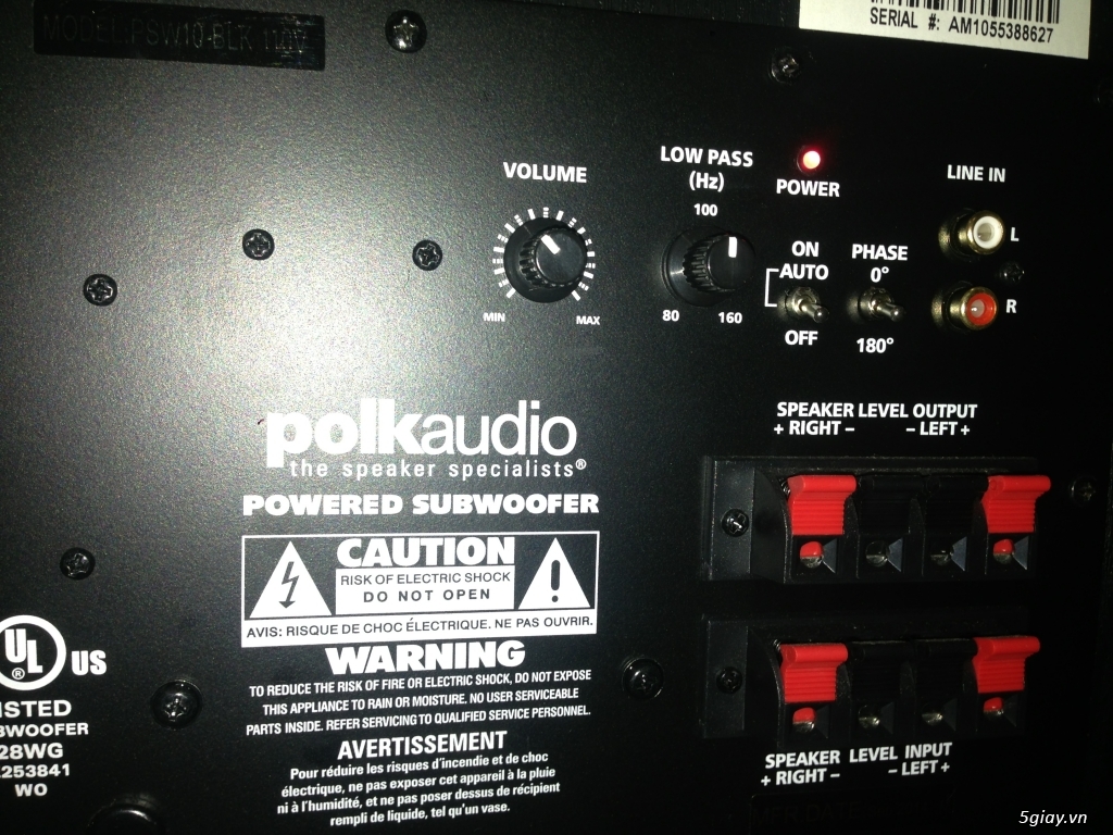 DENON M39,sub Polk audio psw10blk,Fullbox - 9