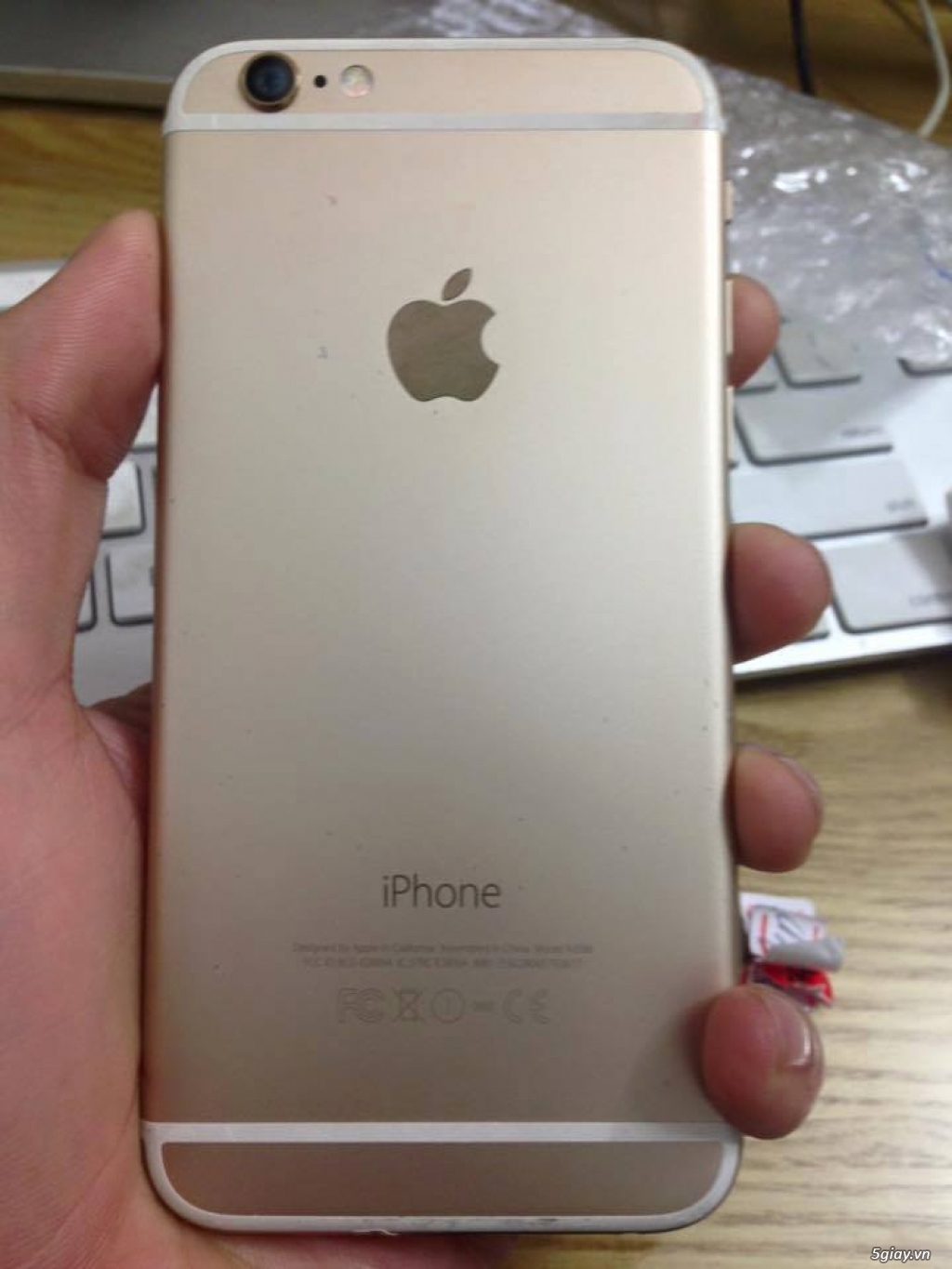 Iphone 6 Lock Nhật 64gb Gold cam kết main zin máy đẹp 99% - 1