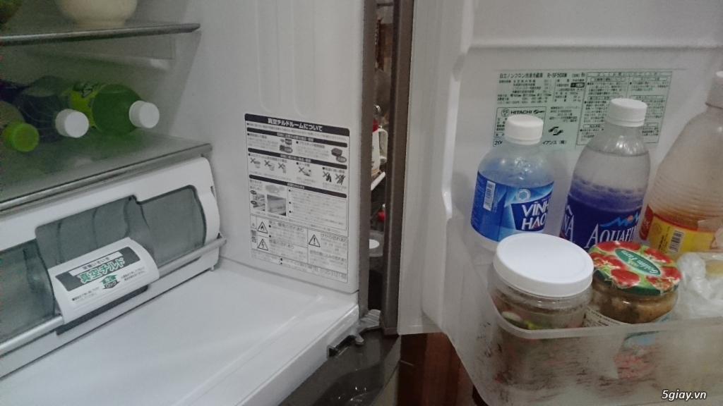 Tủ lạnh Vip hitachi 500l hàng nhật có ngăn hút chân không bán rẻ - 3