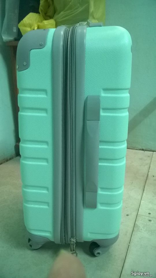 Vali Nhựa Cao Cấp Eddas màu xanh ngọc - 1