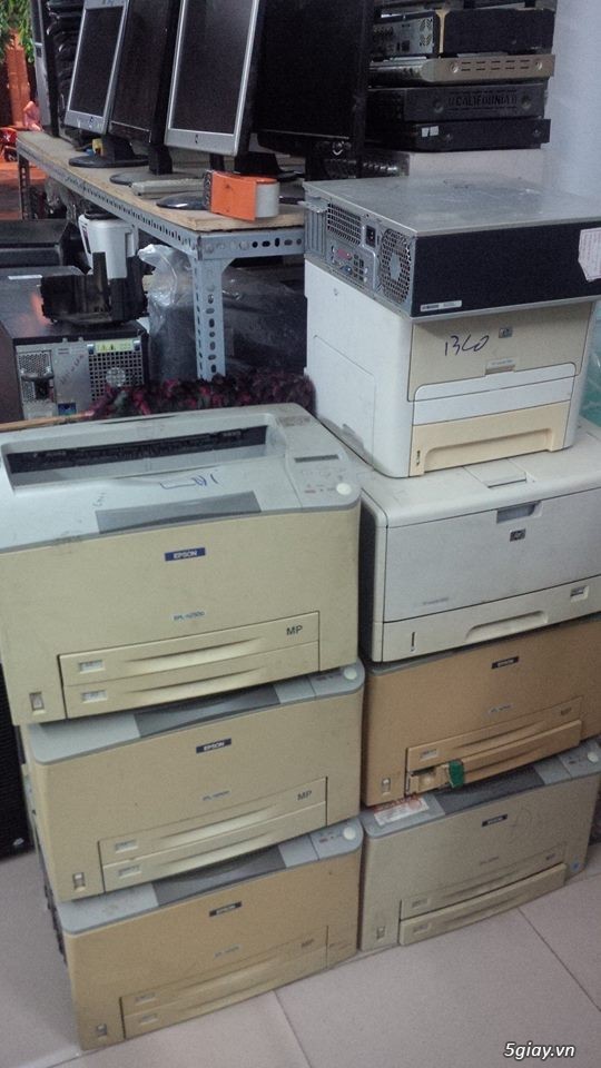 Máy bộ HP5700, sever HP Proliant ML380, máy chiếu Epson EMP-82, máy in HP1160,HP5200,... - 2