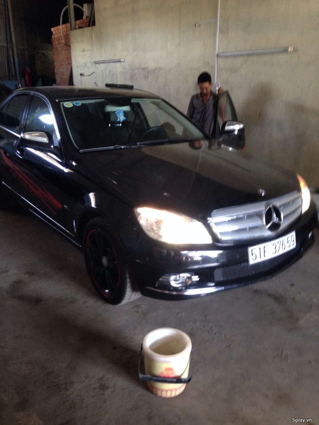 xe Mercedes C230 năm 2008