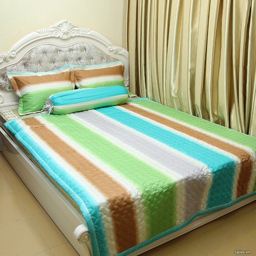 Bộ drap gấm lụa Hàn Quốc (BST2)