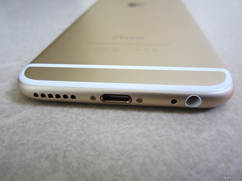 iphone 6 plus Gold 16G máy đẹp like new 99%, leng keng zin all.  BH Apple