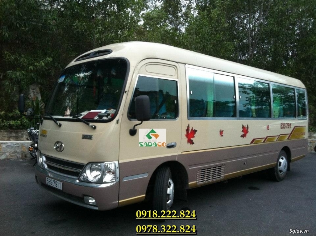SADACO TOURIST Cho thuê xe du lịch giá rẻ tại TP.HCM 0918222824 - 23