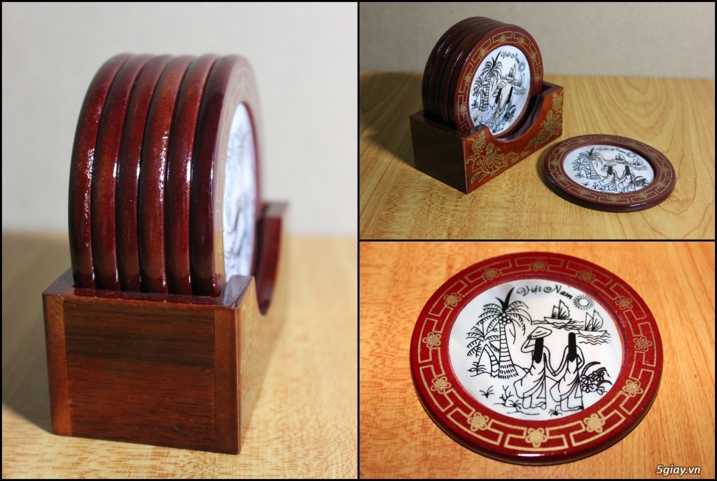 Vật dụng trong nhà, chén, tô, ly, bình sơn mài - 2