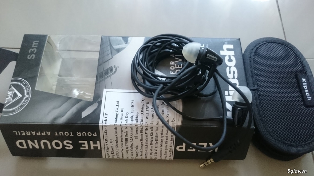 Tai nghe in ear RHA M750 , Klipsch S3M, Klipsch S4ii, Dàn mini Onkyo Intec 205 - 4