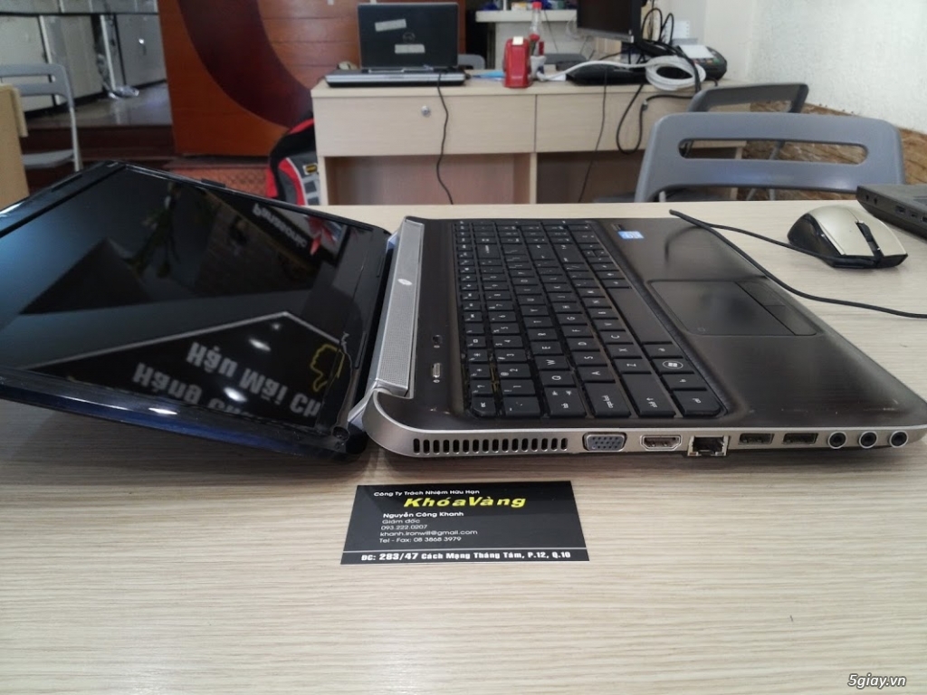 Laptop HP cũ - HP DV6 Core i7 Sandy 8cpu Card đồ họa1Gvỏ nhôm - 2