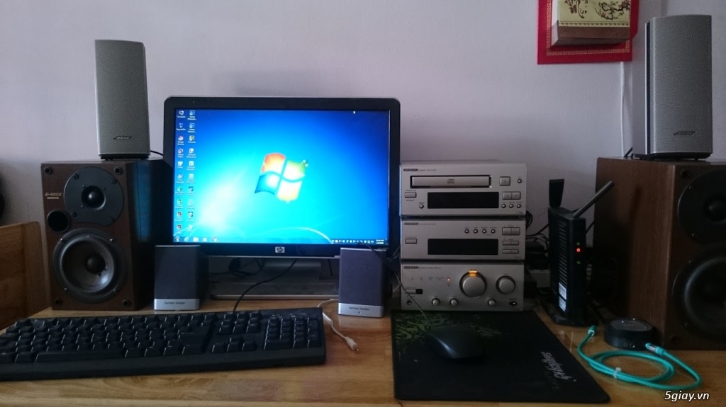 Tai nghe in ear RHA M750 , Klipsch S3M, Klipsch S4ii, Dàn mini Onkyo Intec 205 - 6